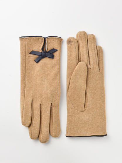 Gloving - Women's Winter Touchscreen Gloves with bow
