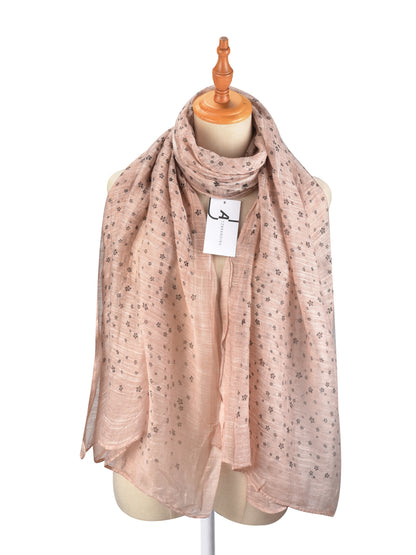 Scarvii - Soft Floral Pattern Scarf