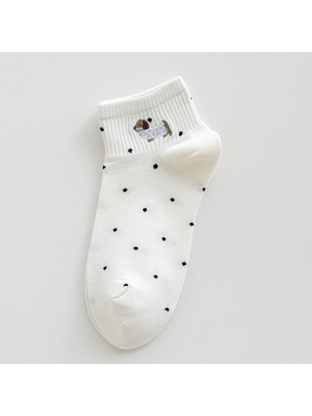 Rufia - Tiny Puppy Dot Pattern Ankle Socks product image 7