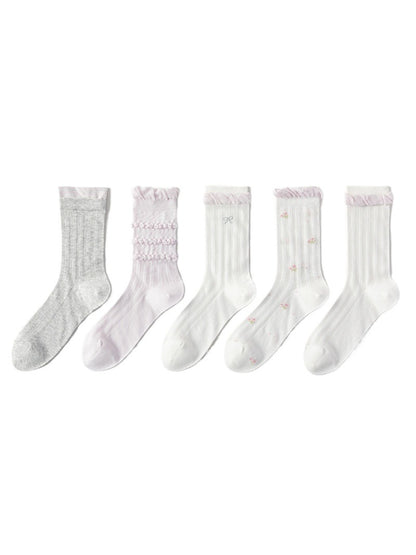 Rufia - Lace Ruffle Crew Socks product image 3
