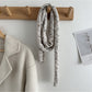 Scarvii - Winter Long Narrow Scarf with Starry Print