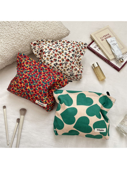 Cosbai - Printed Everyday Cosmetic Pouch