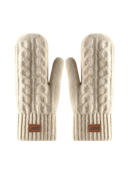 Gloving - Classic Thickened Full-Cover Mittens for Women