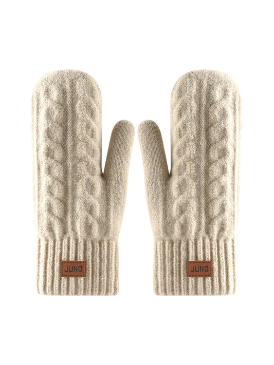 Gloving - Classic Thickened Full-Cover Mittens for Women