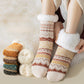 Rufia - Colorful Ethnic Pattern Towel Socks