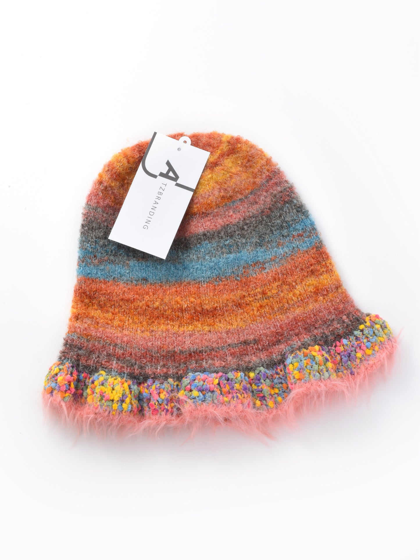 Haila - Colorful Knitted Bucket Hat