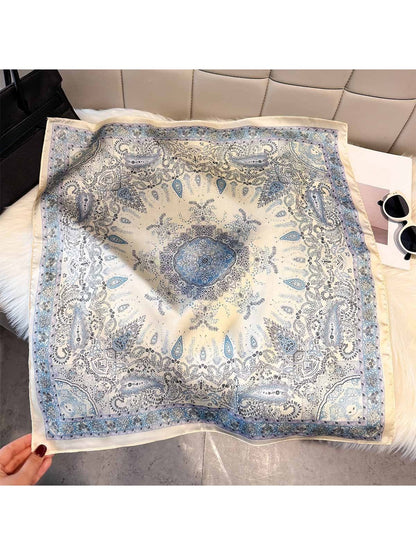 Scarvii Elegant Printed Commuter Style Square Scarf product image