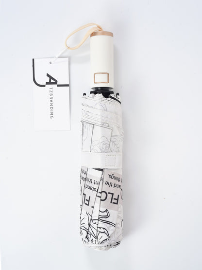 Rano – Elegant Flowers Printed Umbrella