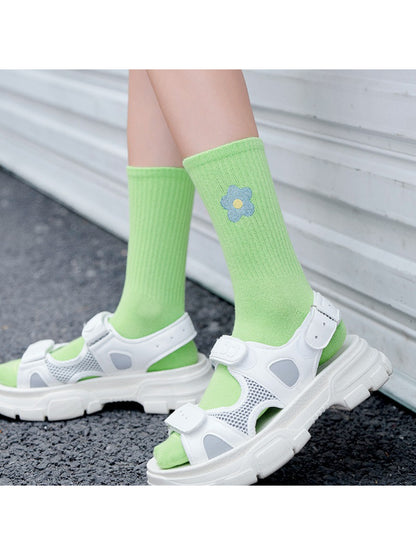 Rufia - Capsule Flower Motif Crew Socks product image 3