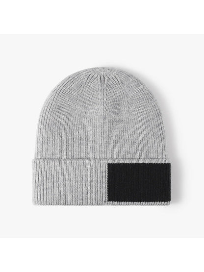 Haila - Colorblock Cuffed Knit Beanie