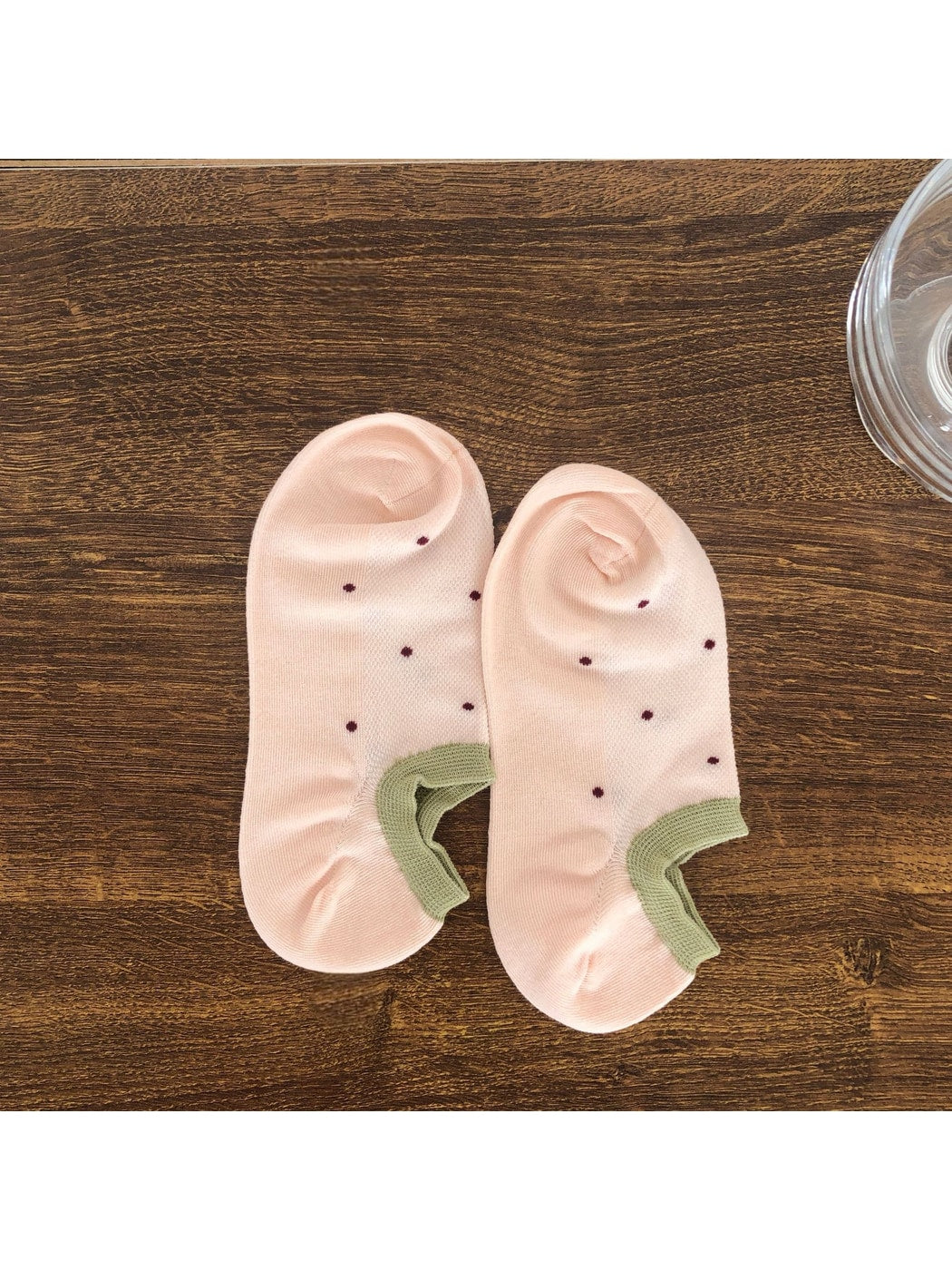 Rufia - Playful Dot Pattern Low Ankle Socks