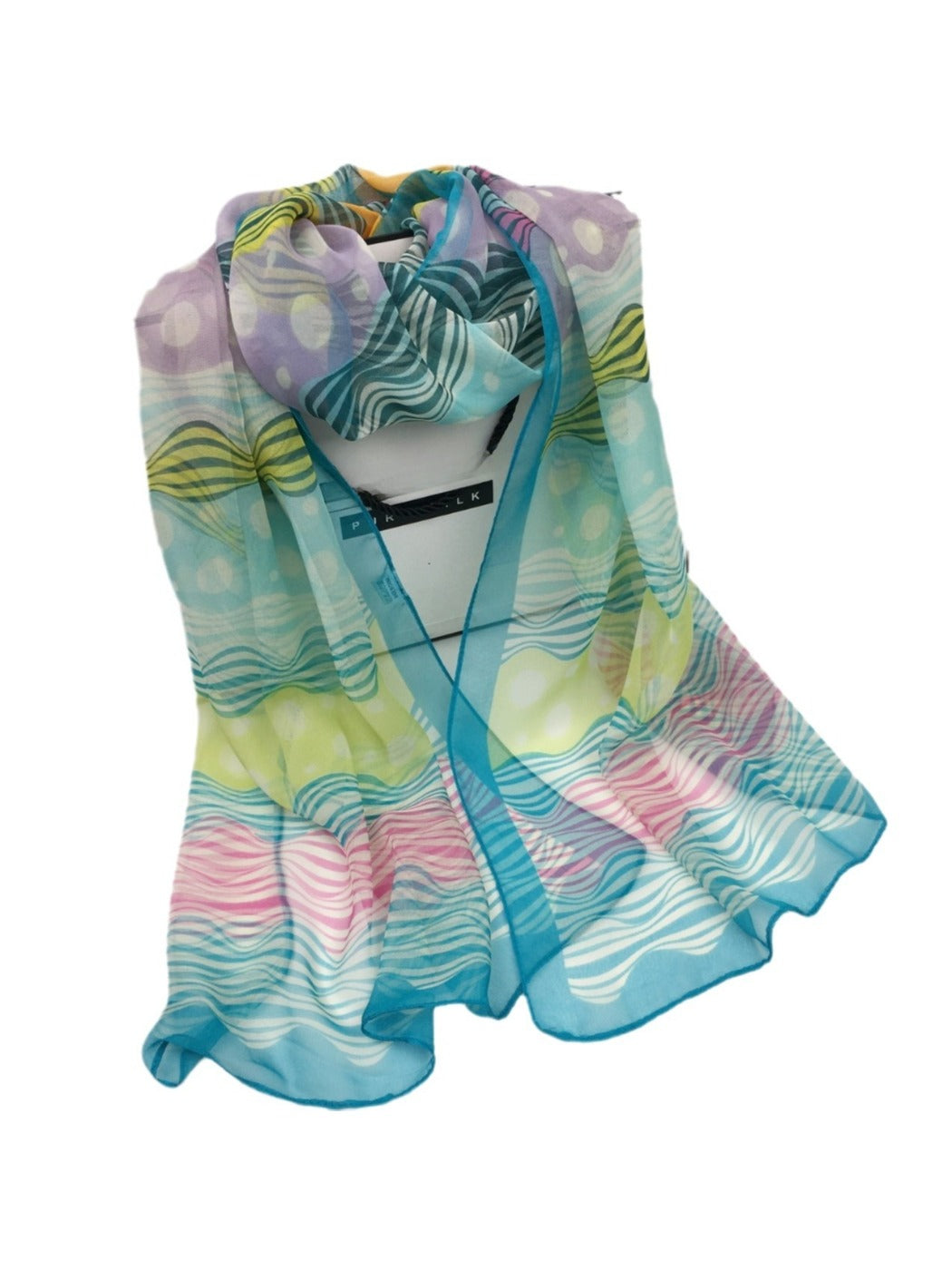Scarvii - Lightweight Scarf with Polka Dot Patterns - Versatile & All-Season