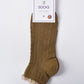 Rufia - Lace Trim Mesh Ankle Socks