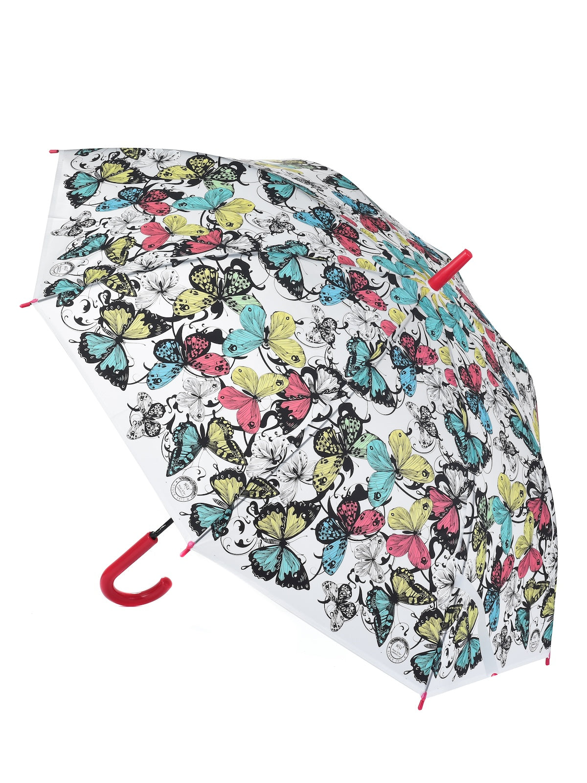 Rano - Clear Butterfly Walking Stick Umbrella