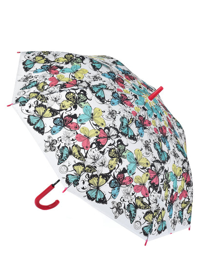 Rano - Clear Butterfly Walking Stick Umbrella