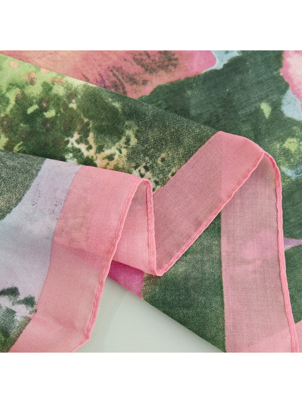 Scarvii Soft Floral Square Scarf