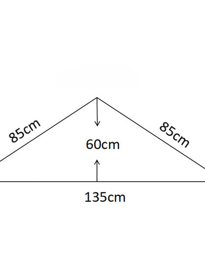 Scarvii - Elegant Outline Print Fashion Triangle Bandana