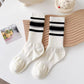 Rufia - Striped Mid-Calf Socks