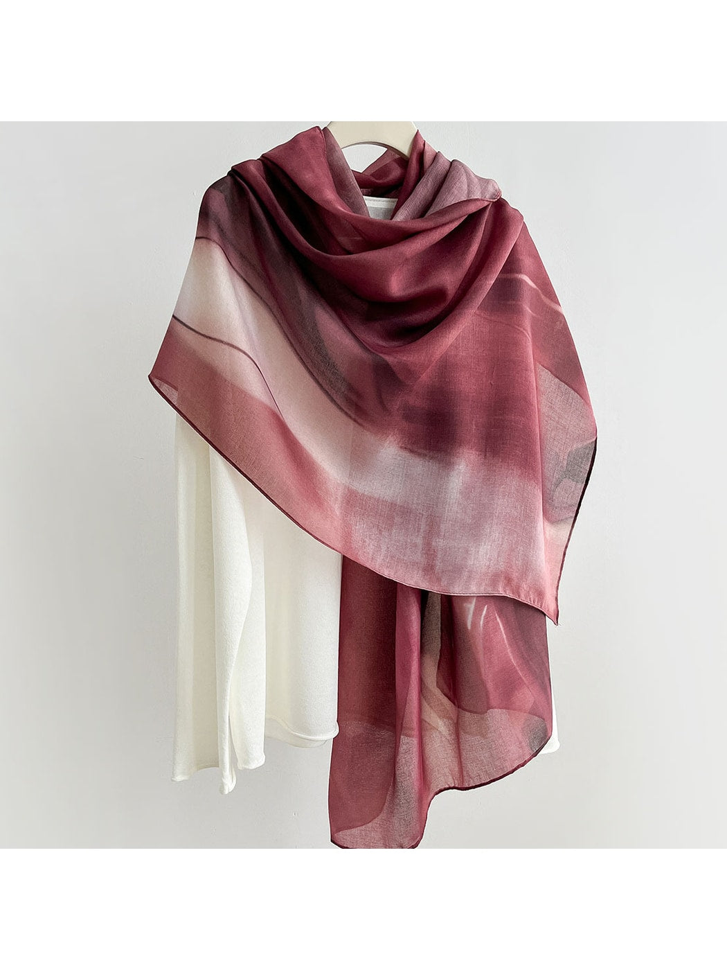 Scarvii - Modern Abstract Printed Summer Wrap Scarf