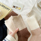 Rufia - Colorblock Cozy Crew Socks