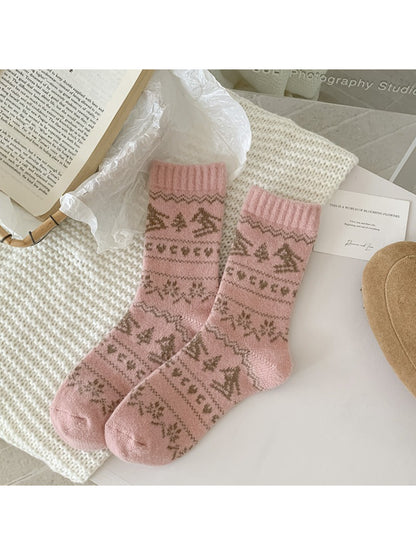Rufia - Nordic Winter Pattern Socks