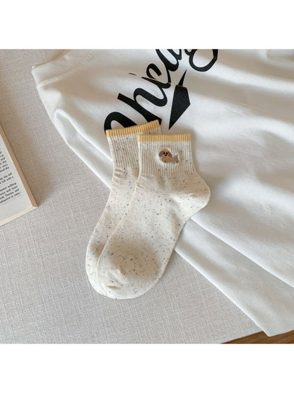 Rufia - Cute Dog Speckled Crew Socks product image 4