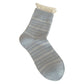 Rufia - Striped Mid-Calf Casual Socks for Women