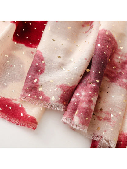 Scarvii - Abstract Wash Texture Soft Scarf
