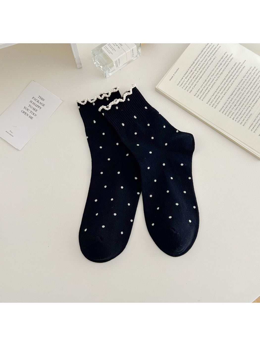 Rufia - Polka Dot Lettuce Crew Socks product image 3