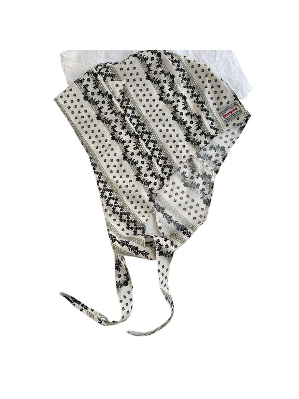 Haila - Fashion Print Hat-shaped Headscarf - Light & Stylish