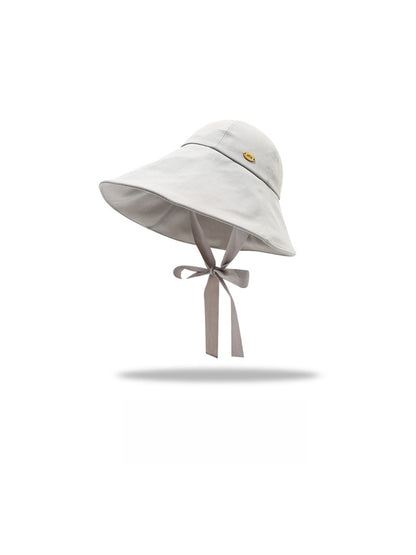 Haila - Wide Brim Round Top Bucket Hat