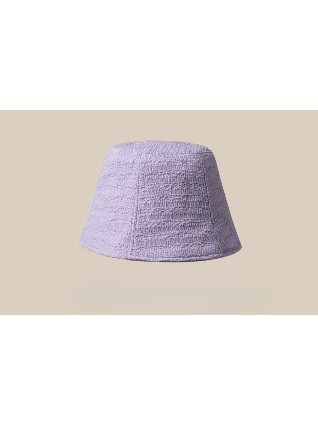 Haila - Soft Textured Minimal Bucket Hat