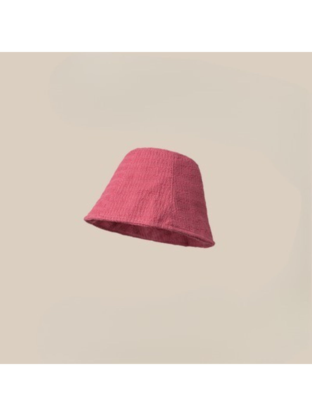 Haila - Soft Textured Minimal Bucket Hat