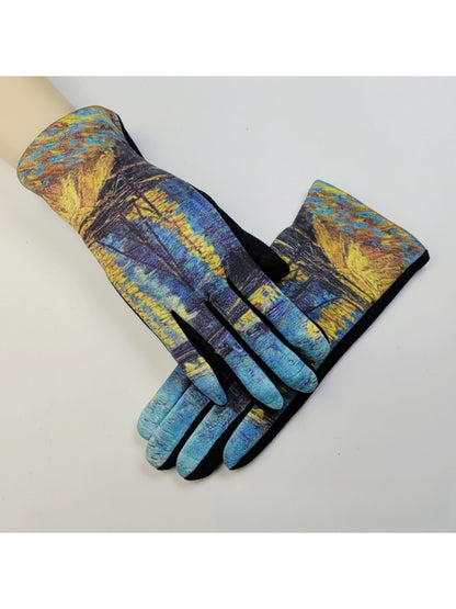 Gloving - Art Print Winter Touchscreen Gloves