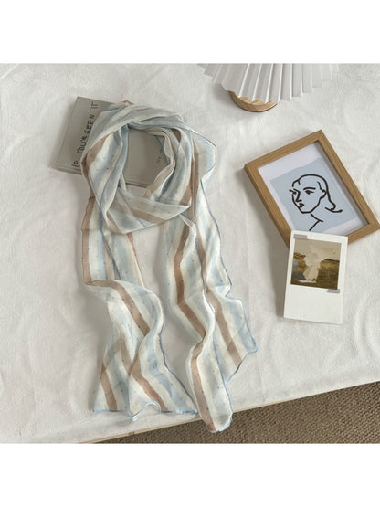 Scarvii - Minimalist Style Pattern Fashion Neck Scarf