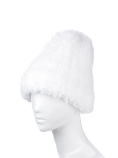 Haila - Furry Winter Knit Hat