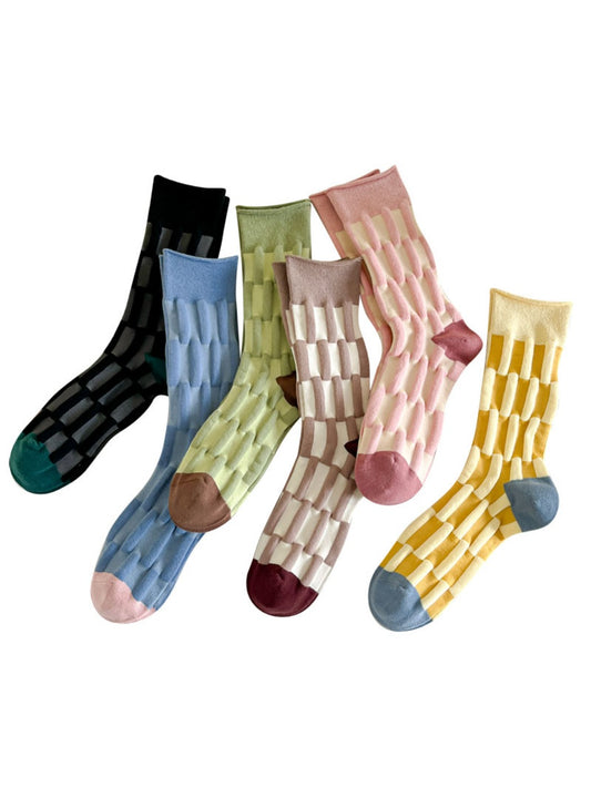 Rufia -  Seamless Mid-Crew Capsule Socks for Women - Fresh & Cute