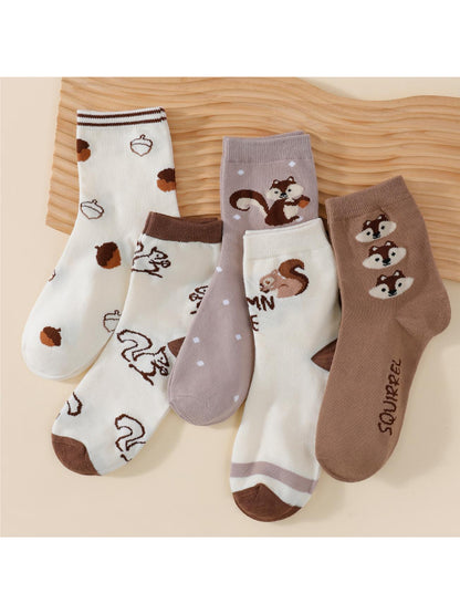 Rufia - Cozy Animal Crew Socks product image 1