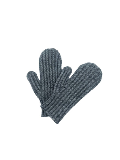 Gloving - Ribbed Knit Winter Mittens