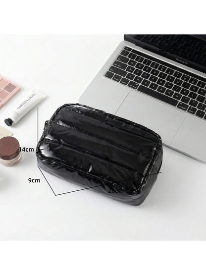 Cosbai - Quilted Puffer Cosmetic Bag