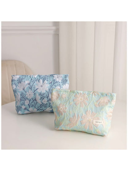 Cosbai Fresh Floral Travel Makeup Organizer Bag product image