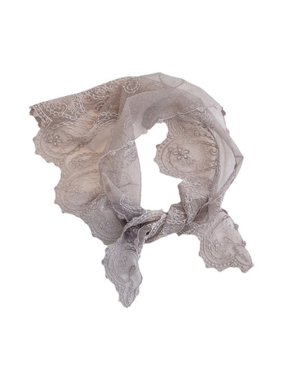 Scarvii - Lace Paisley Decorative Bandana Scarf