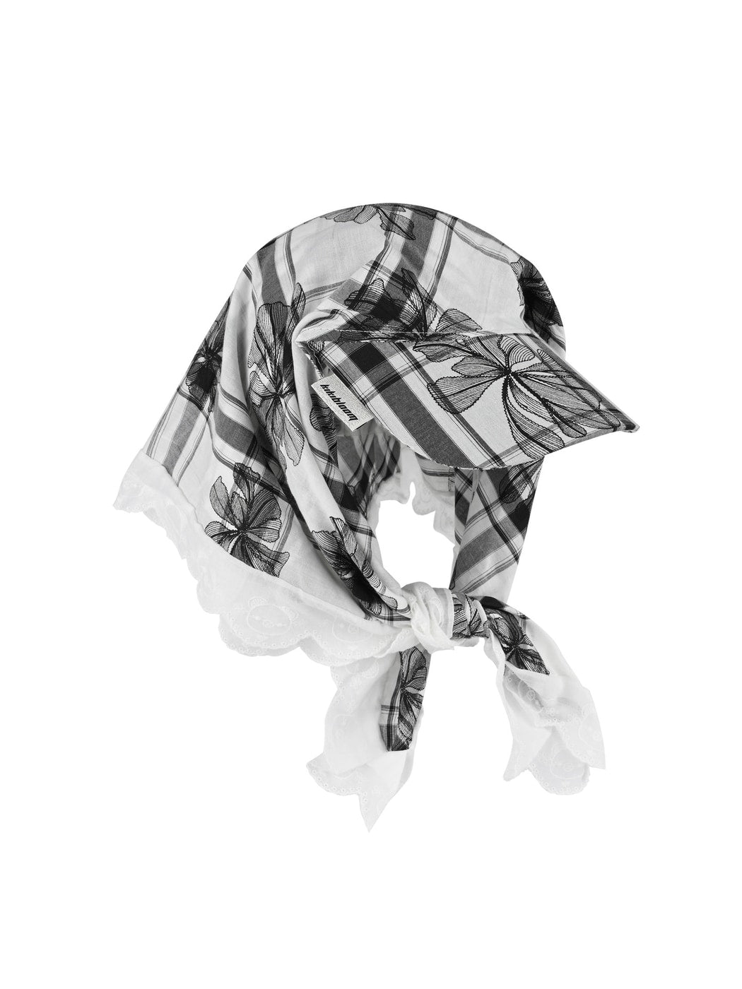 Haila - Floral Print Curved Brim Women's Headscarf Cap