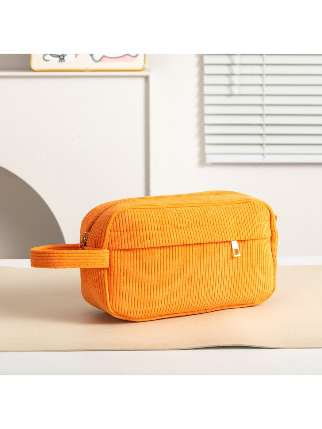 Cosbai - Simple Pastel-toned Toiletry Bag