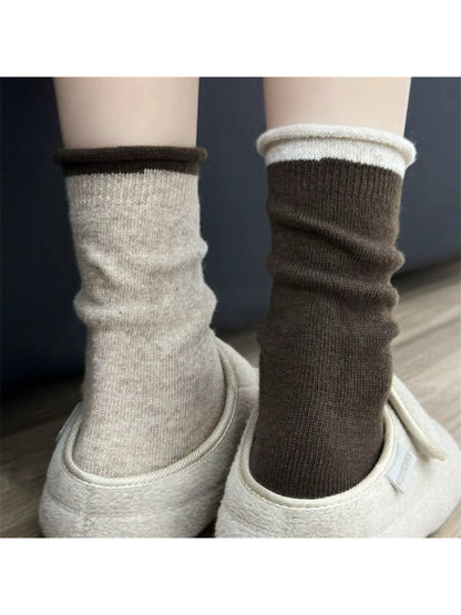Rufia - Soft Roll-Edge Crew Socks
