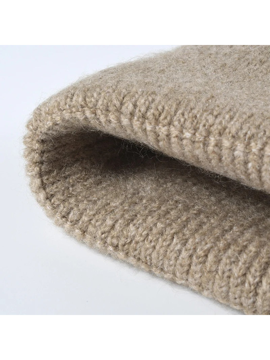 Haila - Knit Double-Cuff Beanie