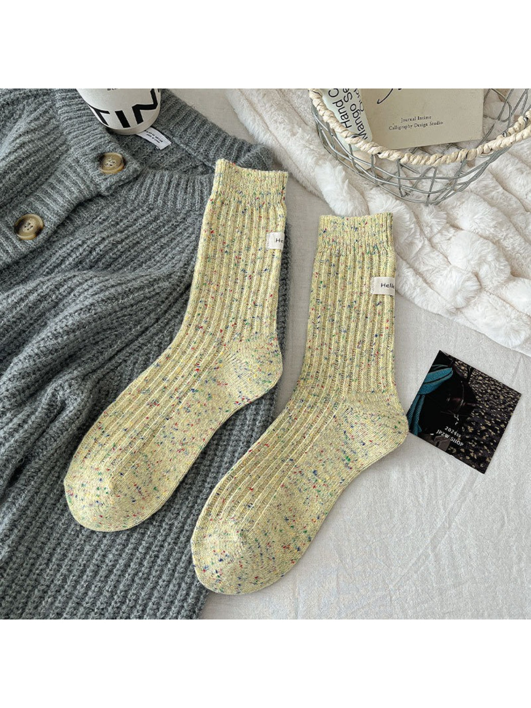 Rufia - Color Fleck Crew Socks product image 10
