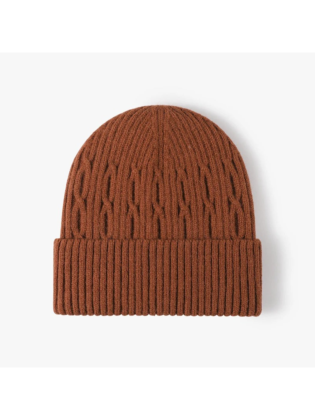 Haila - Fleece-Lined Cable-Knit Cuffed Beanie