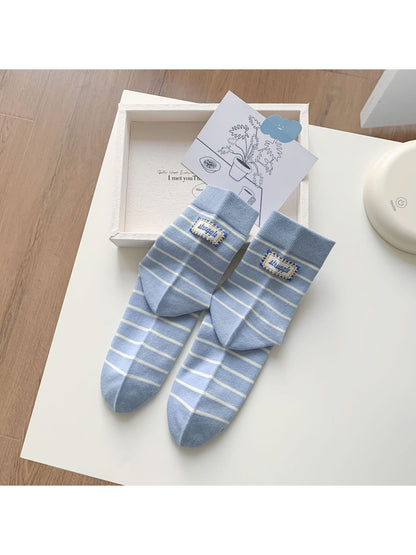 Rufia - Classic Thin Stripe Crew Socks product image 5
