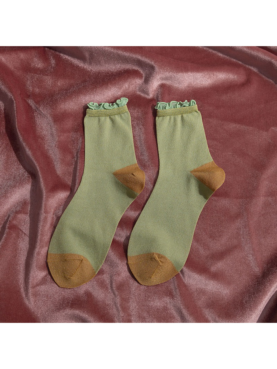 Rufia - Colorblock Ribbed Crew Socks product image 10